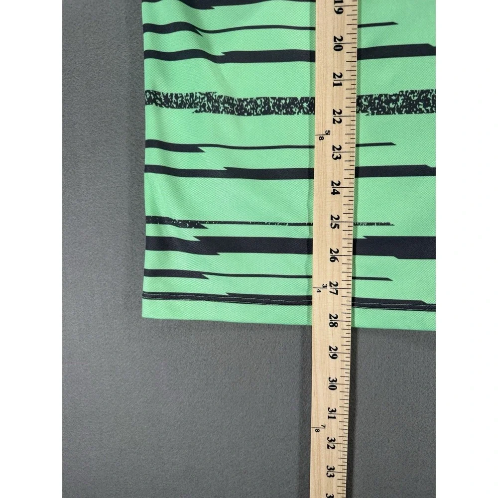 Nike Golf Dri Fit Standard Fit Polo In Neon Green, Men's Size S